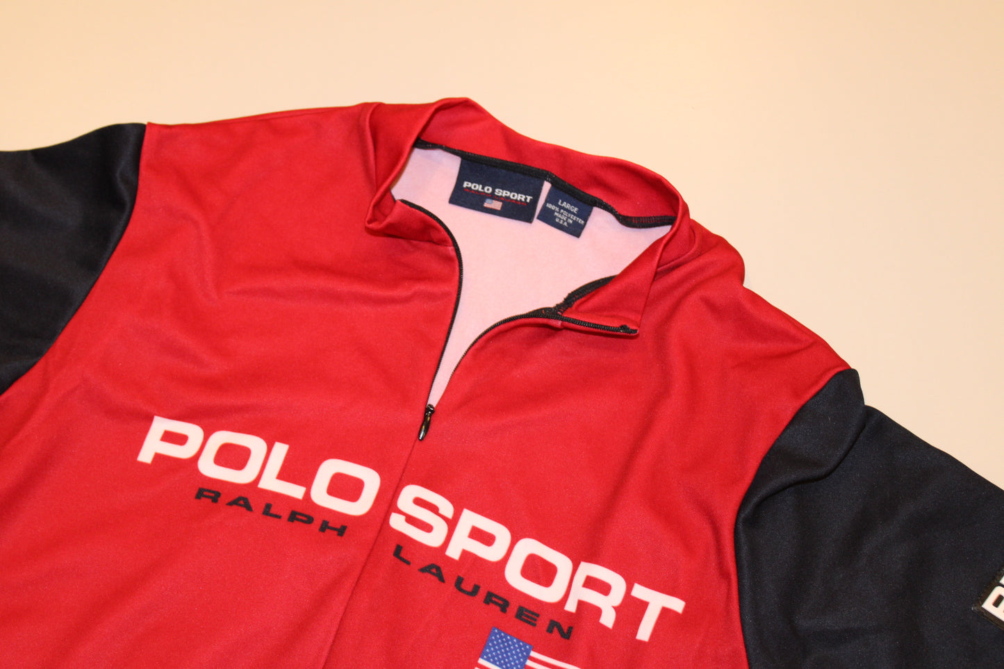Vintage Polo Sport Cycling Jersey